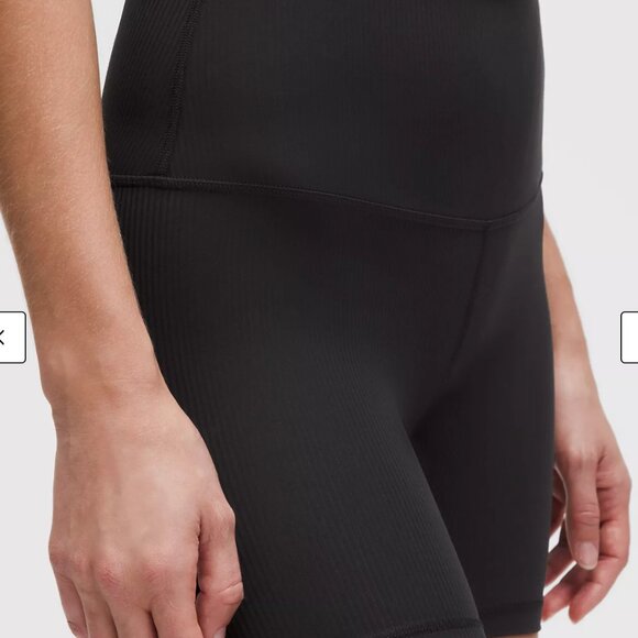 lululemon Align High-Rise Ribbed Short 6" - Picture 4 of 5